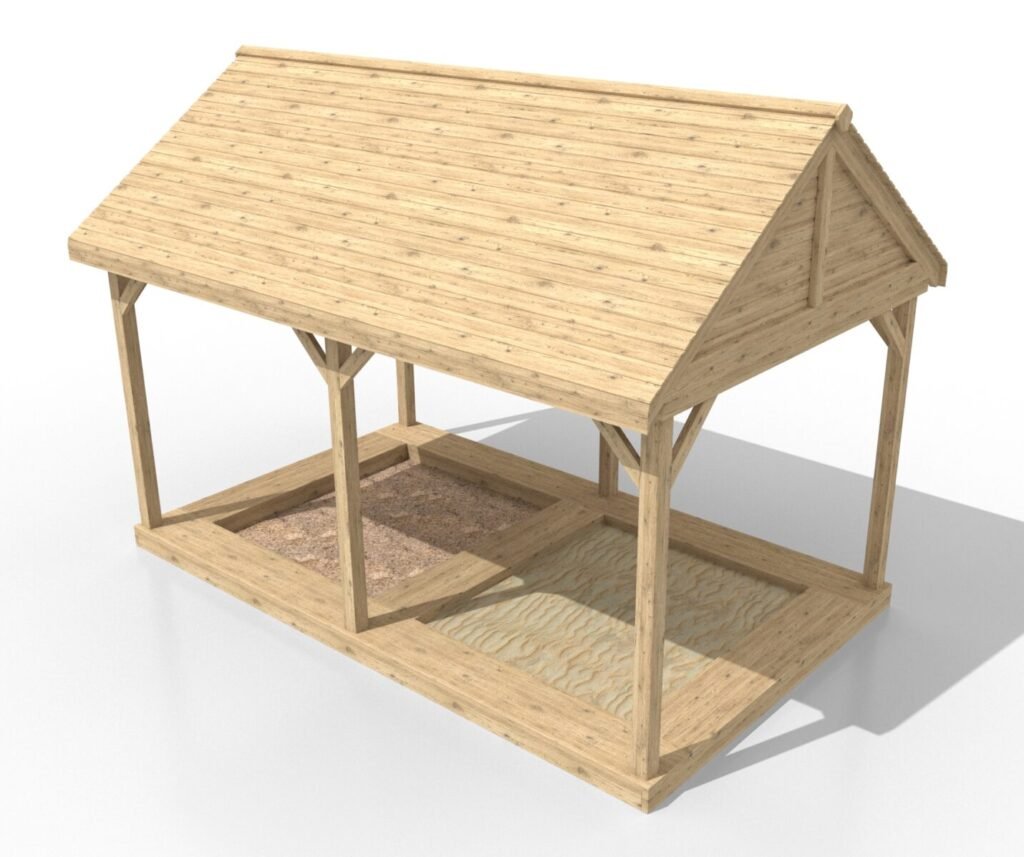 OUtdoor Classroom - Wooden Outdoor Shelter - wooden outdoor classroom for schools