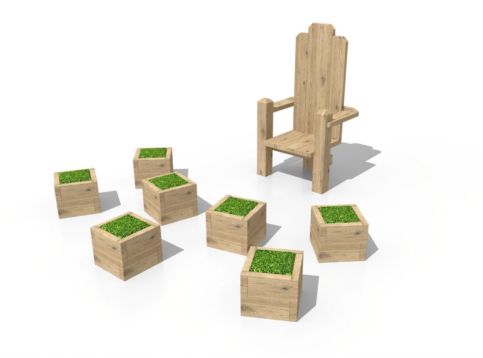 Storytelling Chair for EYFS and KS1 Role Play - Outdoor classrooms