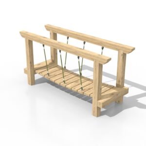 Wobble Bridge - Wide Treads
