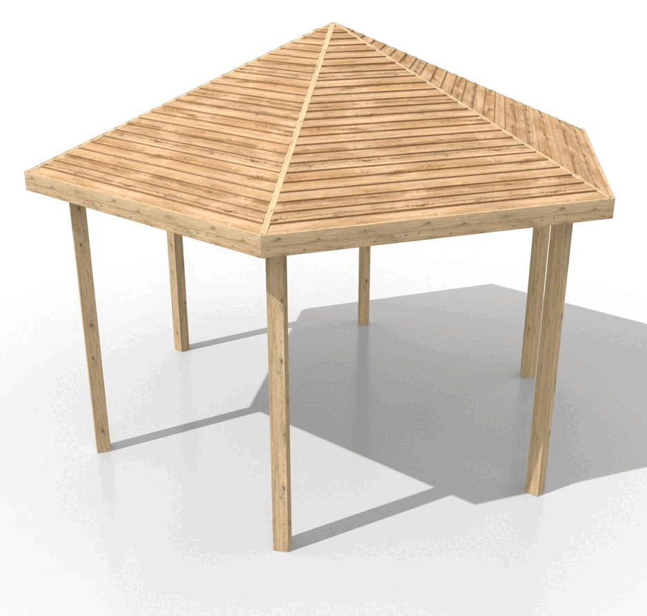 Wooden Gazebo made by Everyday Play Playground Equipment