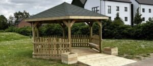 Outdoor Wooden Gazebos for Schools 