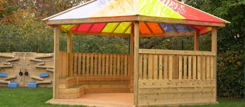 Wooden Gazebo - Sensory Gazebo