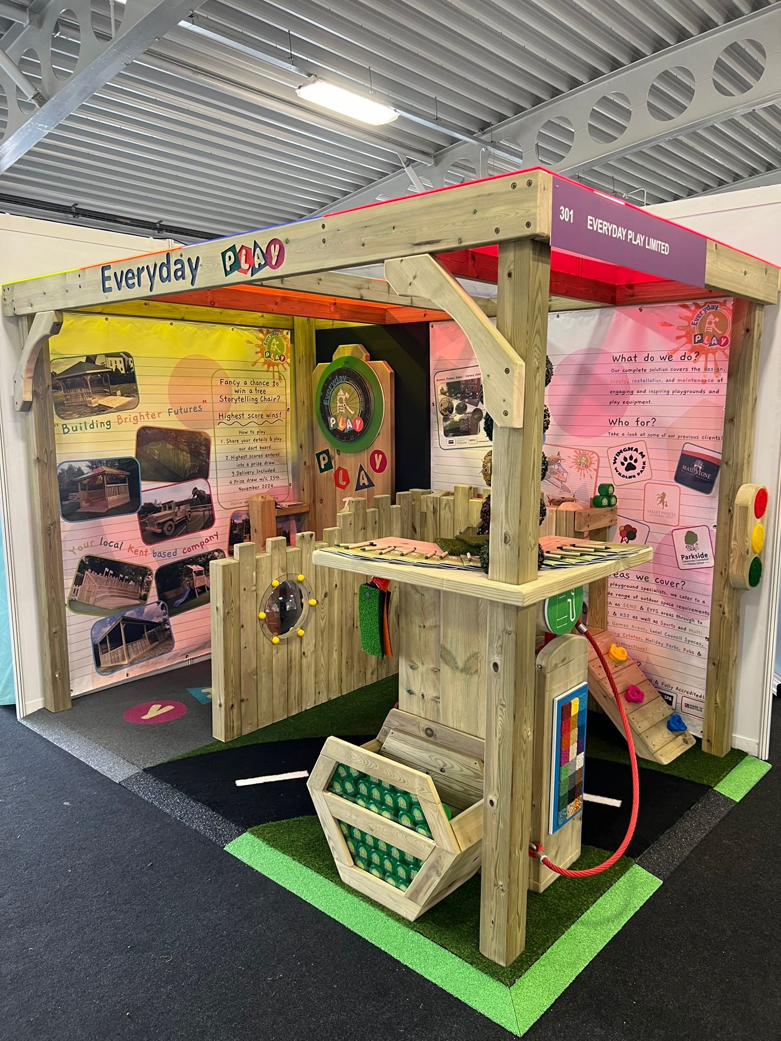 The Education People Show Best Stand Winners Everyday Play Kent Playground Equipment