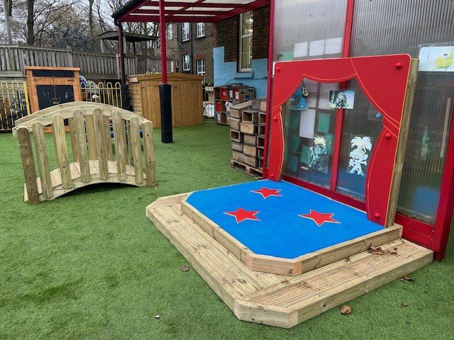 School Playground Stage - Playground Equipment