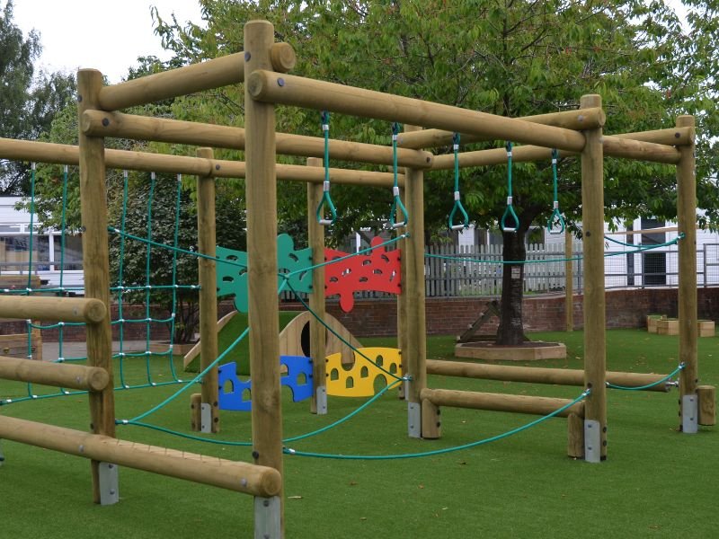 Multi Pole Playground Equipment for Allington Primary School in Maidstone