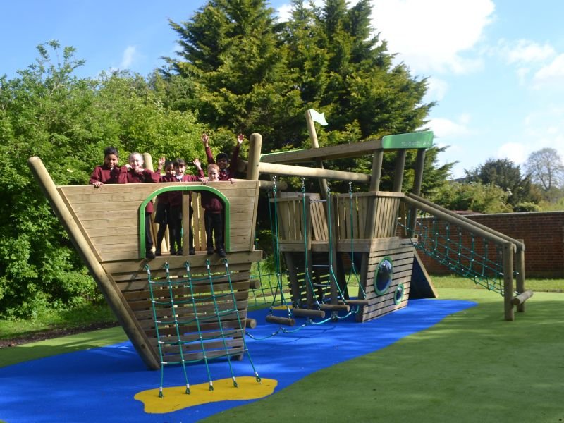 Pirate Ship Climbing Frame by Everyday Play