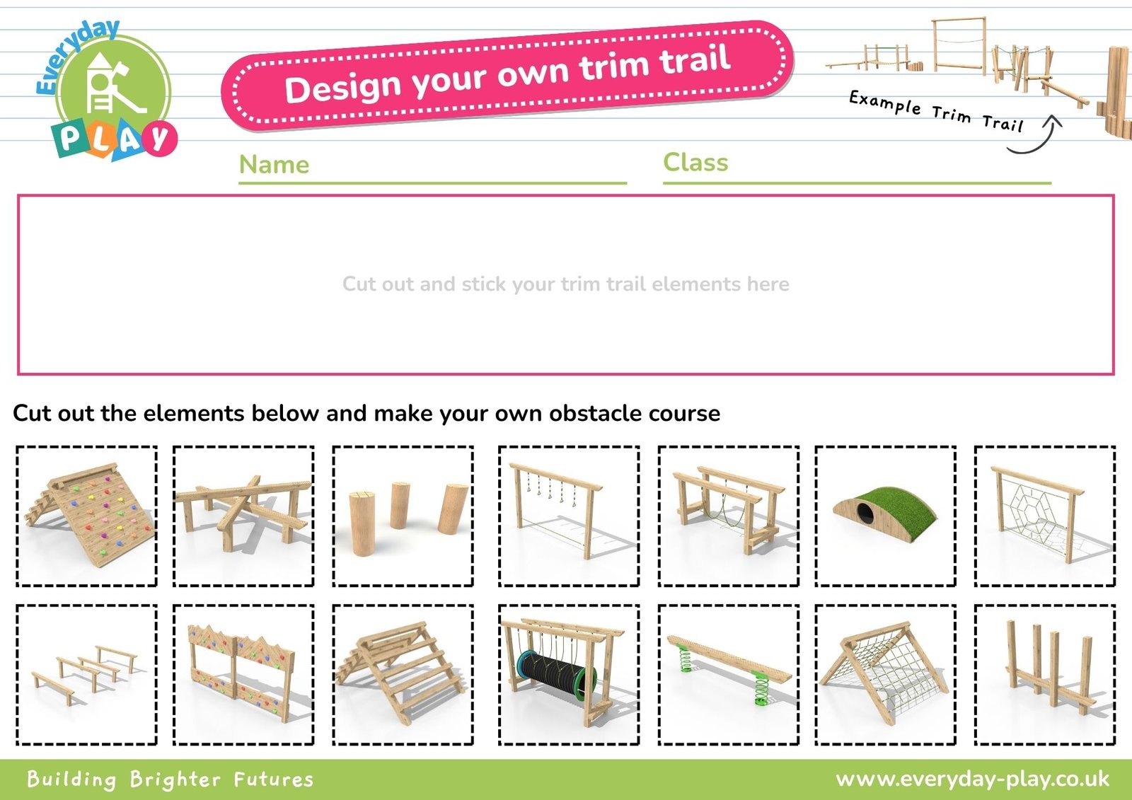 Design your own trim trail