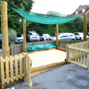 Everyday Play Hand Built Custom Size Sand Pit - Custom Sand Pit for Schools and Attractions
