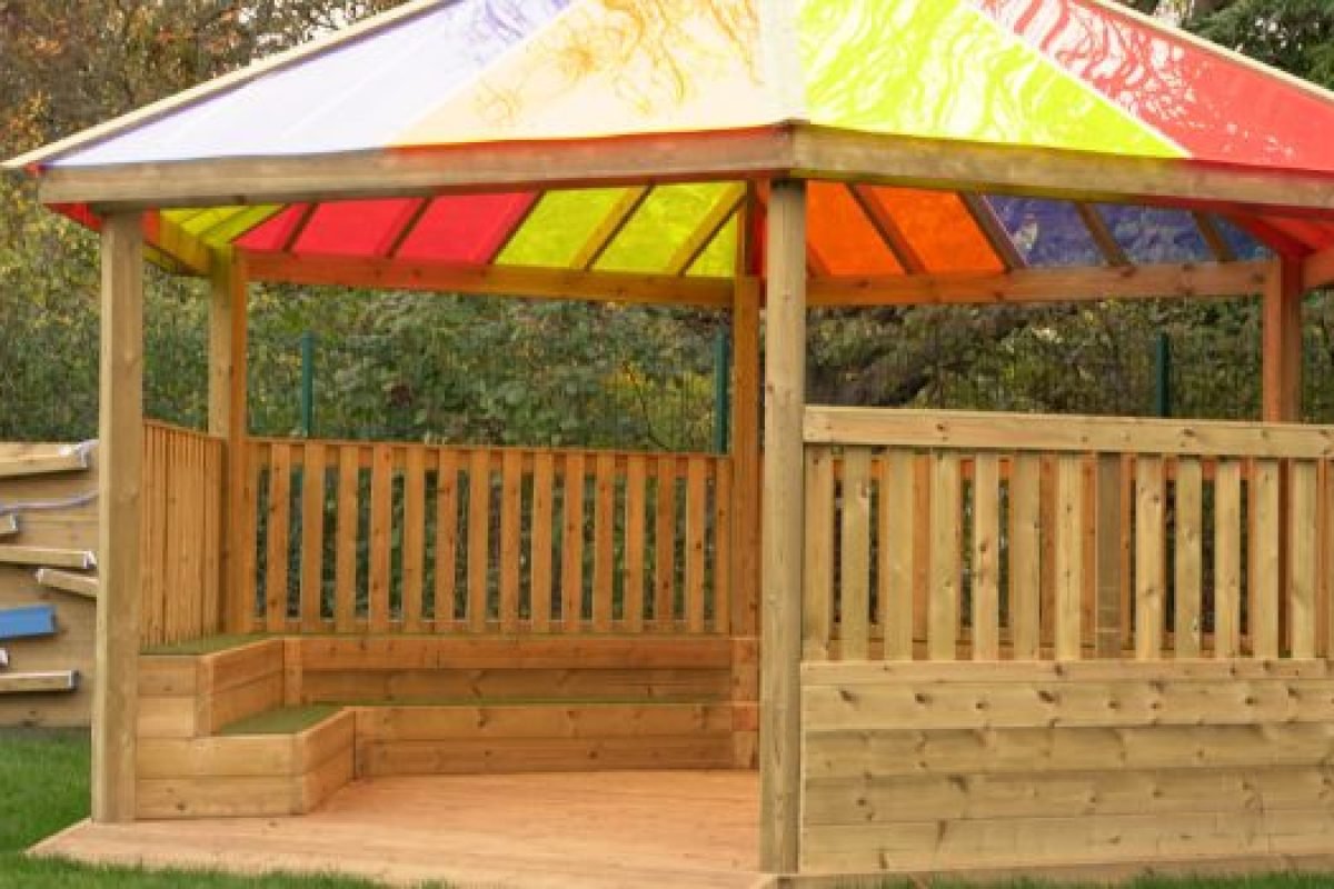 Wooden Gazebo - Sensory Gazebo