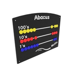 Outdoor playground equipment play panels