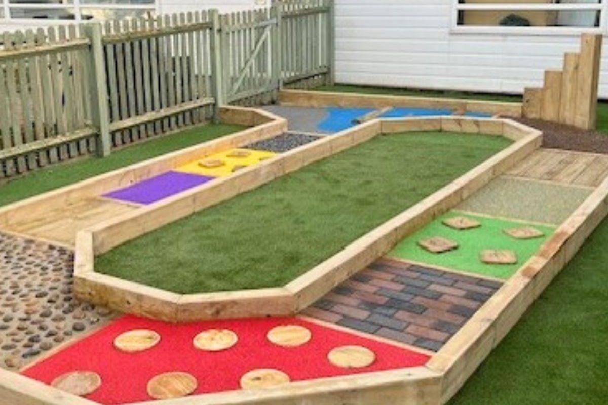 Sensory Path Allington Primary School