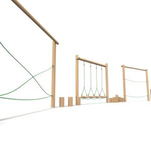 Timber Obstacle Course - Trim Trail