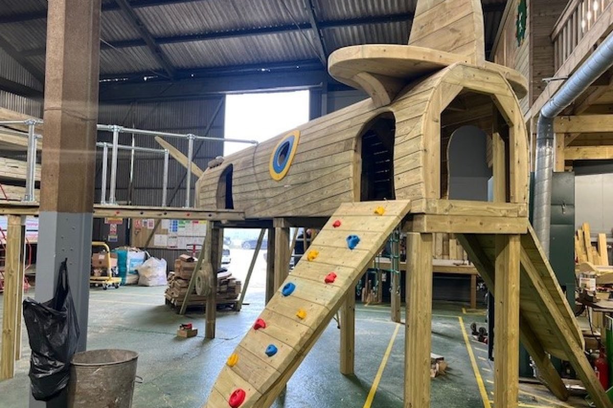 Spitfire Wooden Playground Equipment